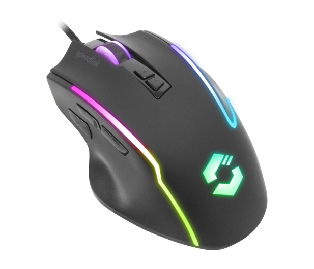 SpeedLink DECUS NX RGB Gaming Mouse, rubber-black - 1354866 - zdjęcie 3